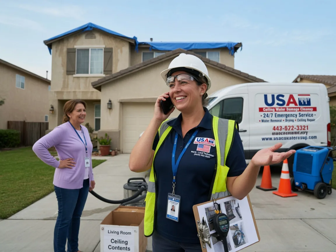 Ceiling Water Damage Restoration Lincoln, IL FAQs